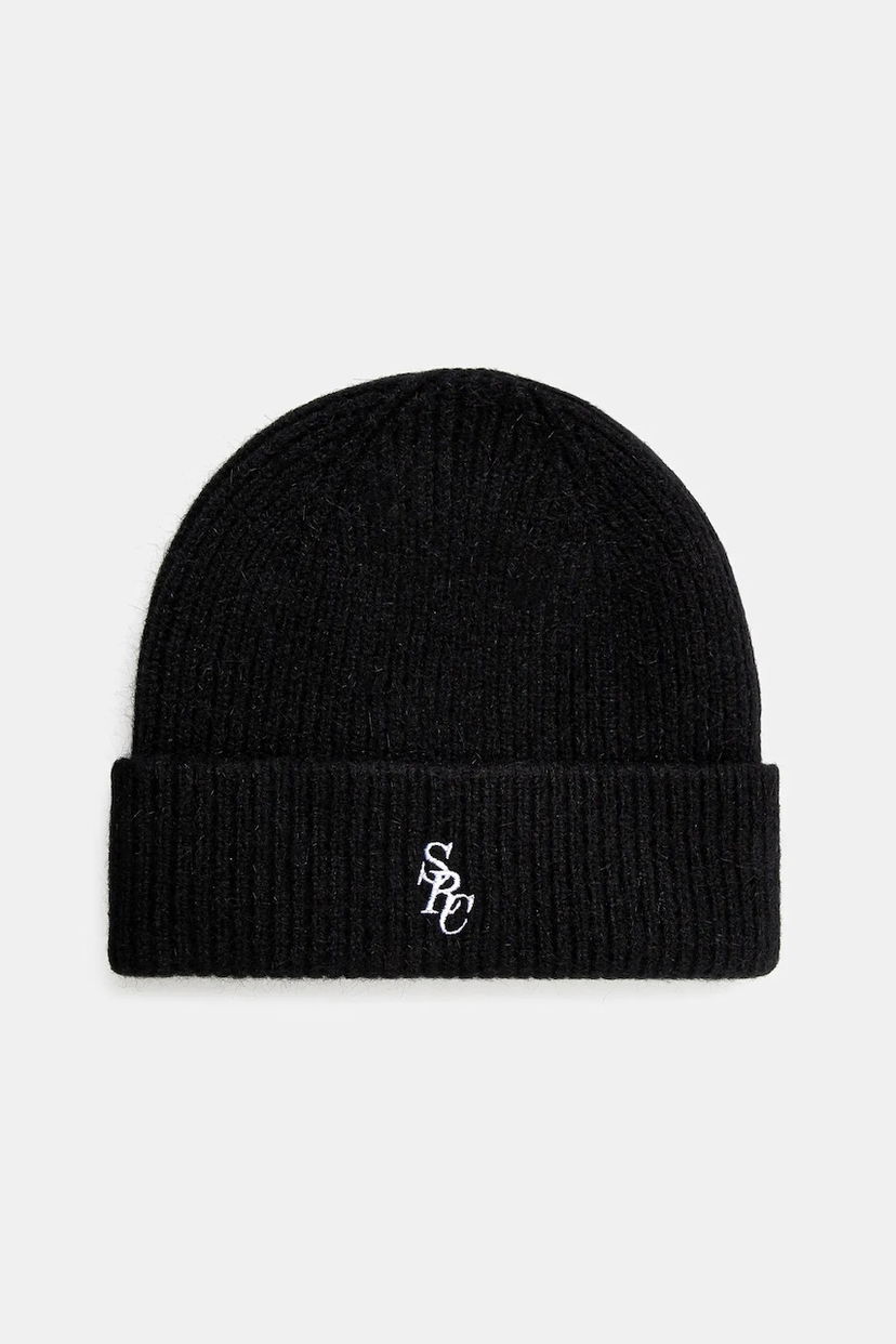 Beanie Sporty & Rich Sporty & Rich SRC Wool Beanie Sort | AC031514302BA01