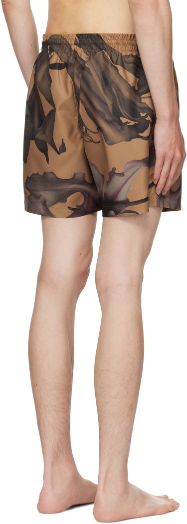 Badetøj Dries Van Noten Dries Van Noten Patterned Swim Shorts Brun | 252-022500-2271, 2