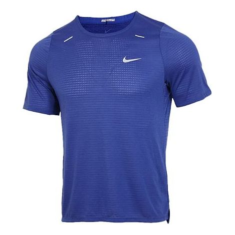 T-shirt Nike Rise 365 Dri-FIT Running T-Shirt Blå | CJ5421-430, 0