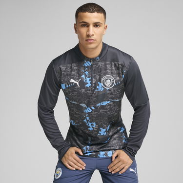 T-shirt Puma Manchester City Pre-Match Quarter-Zip Top Sort | 779156_74, 0