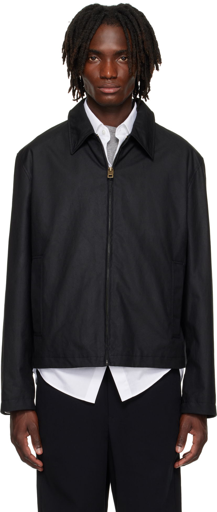 Jakke BOSS Hugo Water-Repellent Jacket Sort | 50544628