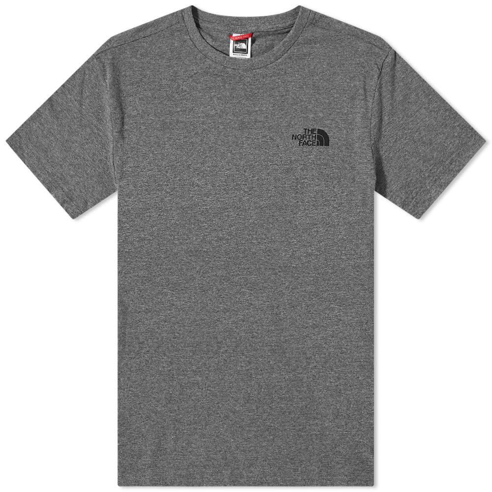 T-shirt The North Face Simple Dome Tee Grå | NF0A2TX5JBV, 0
