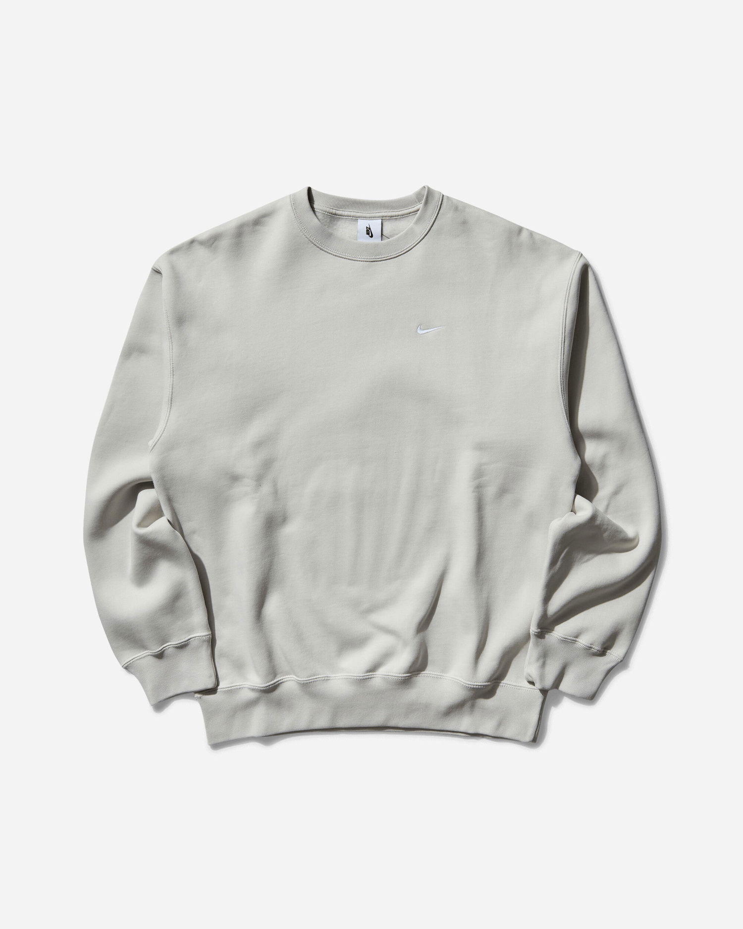 Sweatshirt Nike Solo Swoosh Crewneck Sweatshirt Grå | DX1361-072, 1