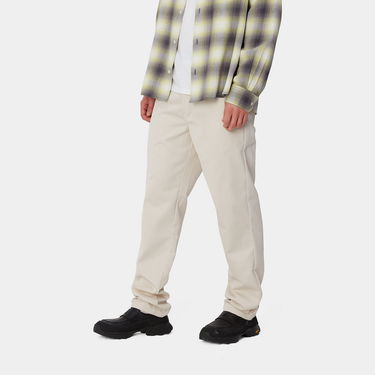 Bukser Carhartt WIP Relaxed Fit Cotton Twill Pants Beige | I034233_99, 1