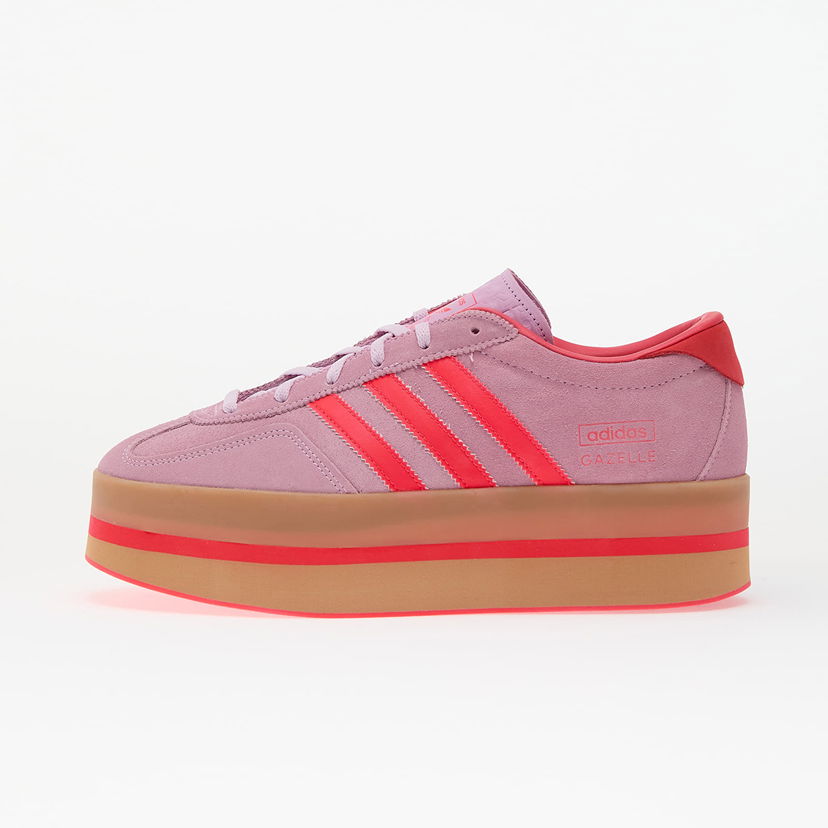 Sneakers og sko adidas Originals Gazelle Stack W Bliss Lilac/ Lucid Red/ Gum Lyserød | JS3925