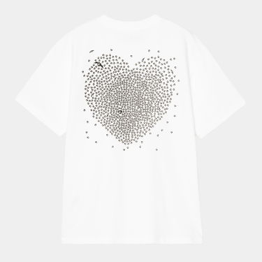 T-shirt Carhartt WIP Hearts Of Hartts Short Sleeve T-Shirt Hvid | I035477_4, 1