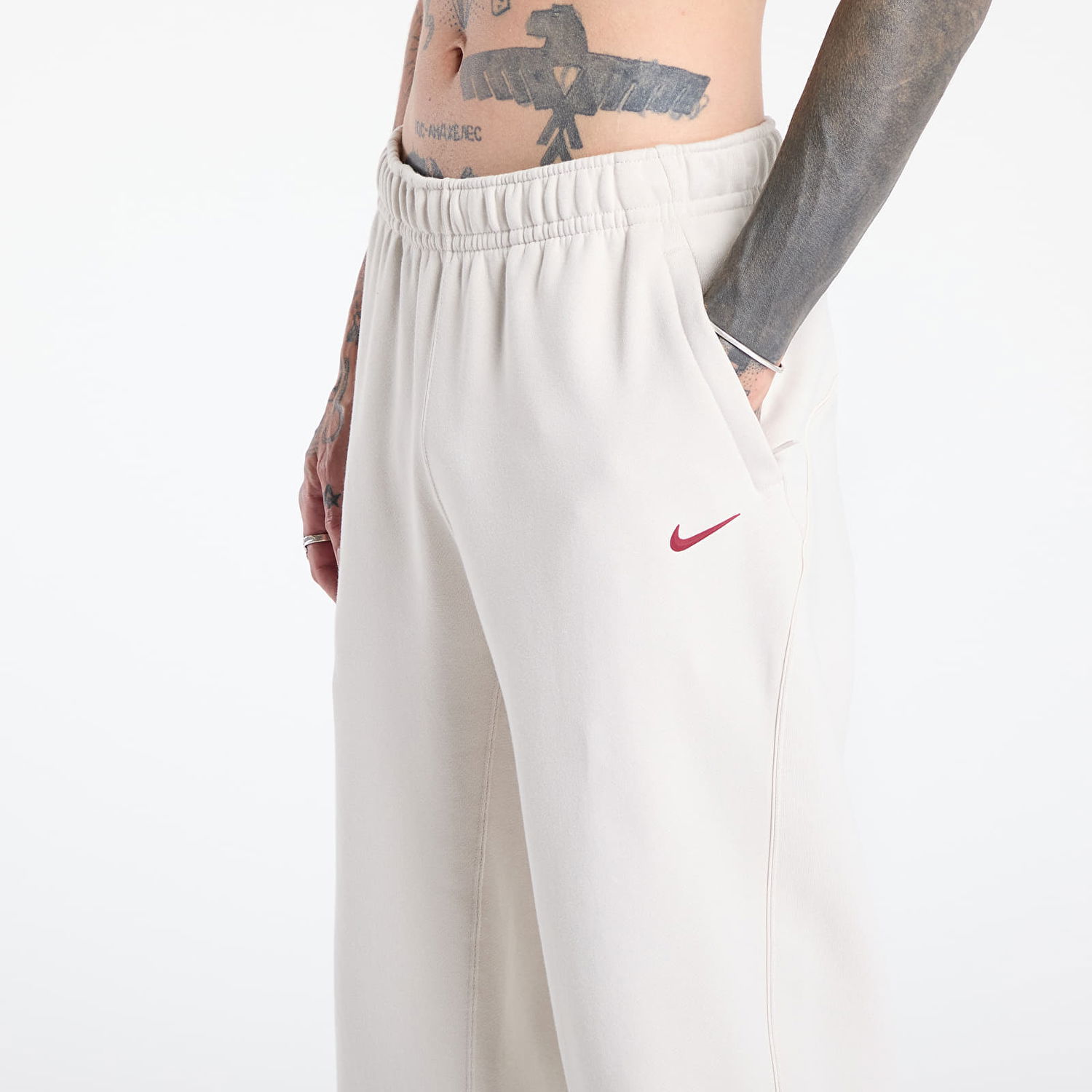 Joggingbukser Nike NOCTA NRG Fleece Pants Hvid | FZ4675-104, 1