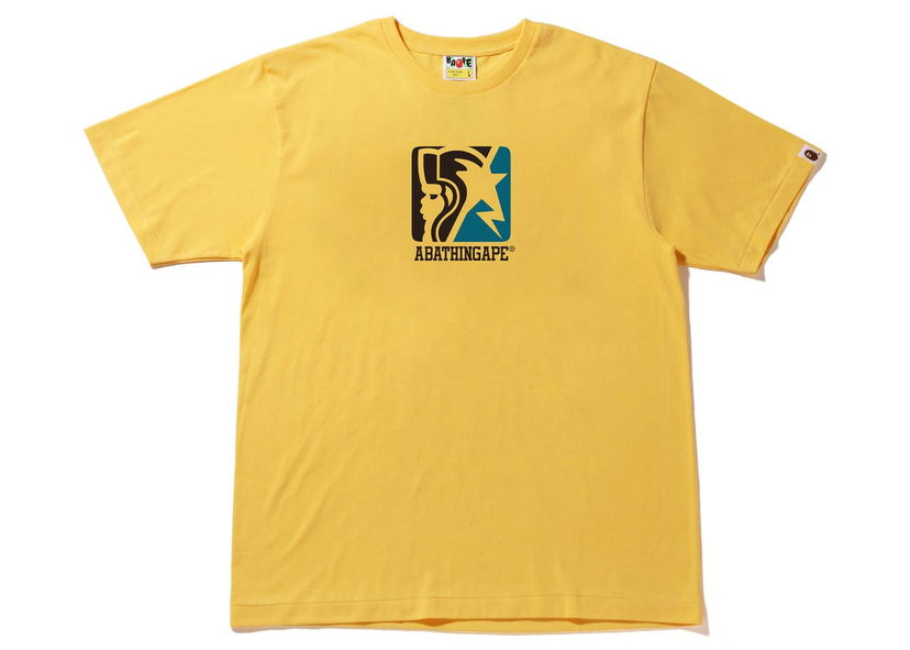 T-shirt BAPE BAPE Archive Graphic #13 Tee Yellow Gul | 1I70-110-006
