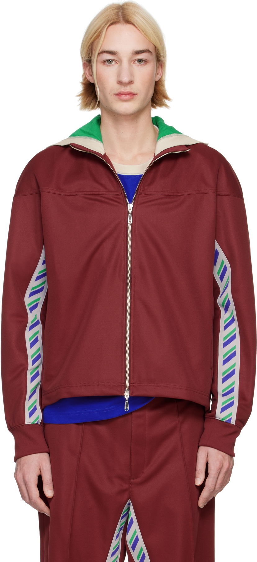 Træningsdragt Asics Styrax Edition Track Jacket Bourgogne | 2203A295