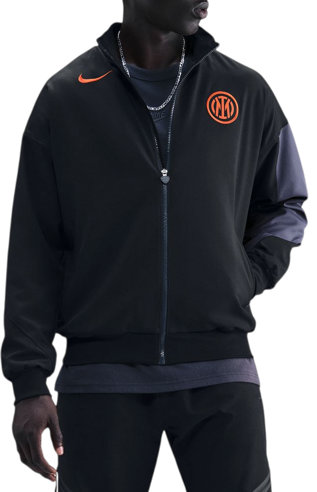 Jakke Nike Dri-FIT Total 90 Inter Milan Anthem Jacket Sort | hm3338-010