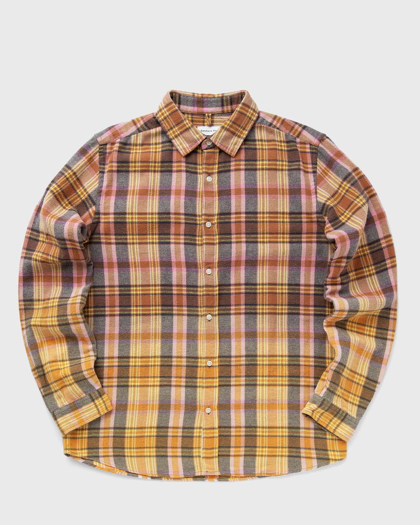 Skjorte Edmmond Studios BLEACHED SHIRT Longsleeves Orange | 324-10-22300
