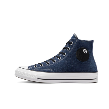 Sneakers og sko Converse Stüssy 8-Ball x Chuck 70 High "Sargasso Sea" Mørkeblå | A03711C, 0