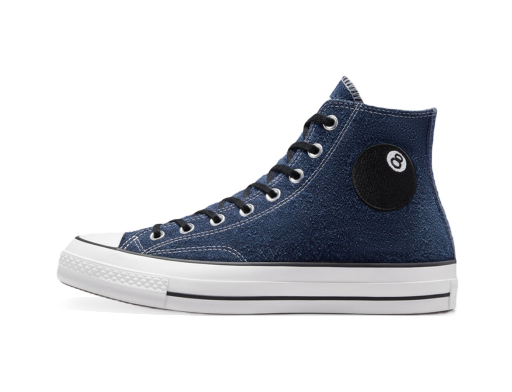 Sneakers og sko Converse Stüssy 8-Ball x Chuck 70 High "Sargasso Sea" Mørkeblå | A03711C