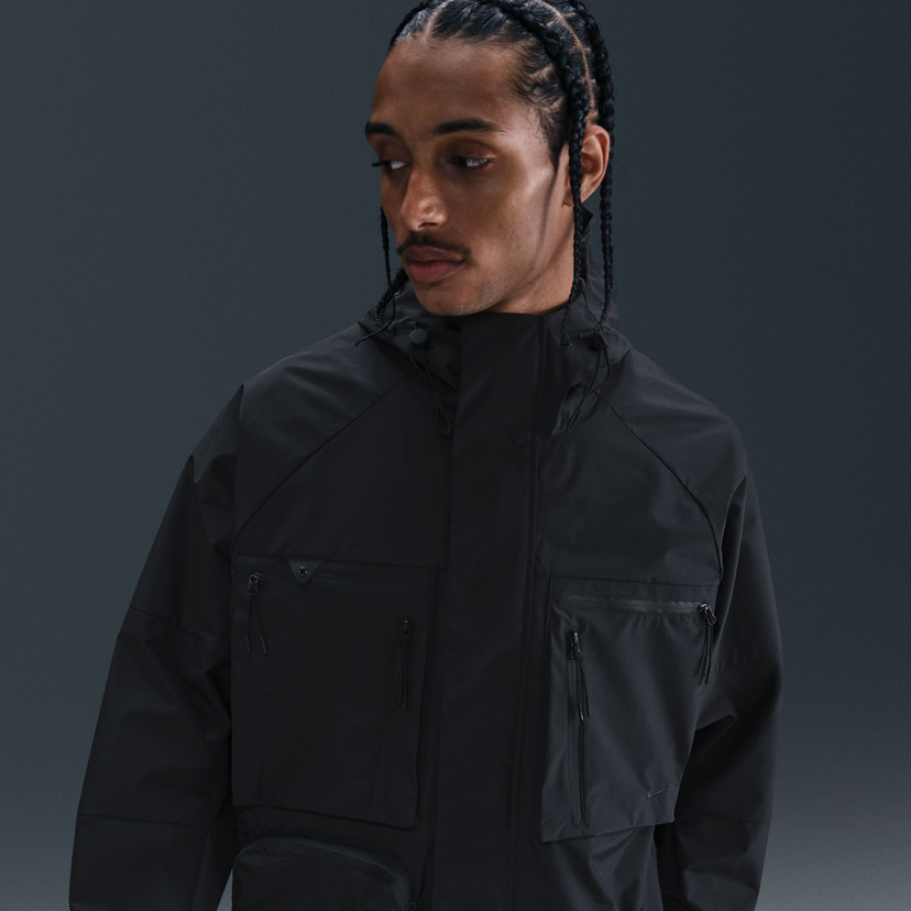 Jakke Nike Sportswear Tech Super Lightweight Jacket Sort | HJ2944-010
