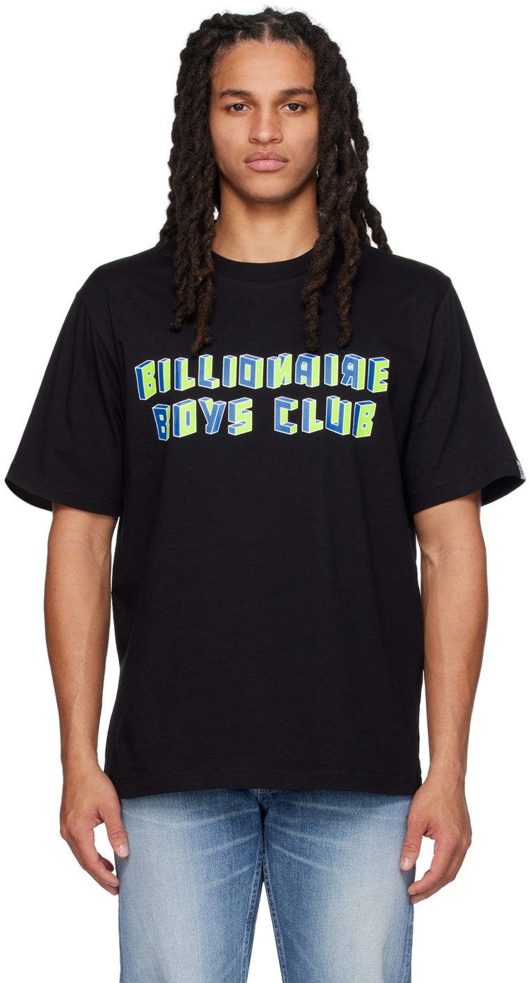 T-shirt BILLIONAIRE BOYS CLUB Billionaire Boys Club Geometric T-Shirt Sort | B23134