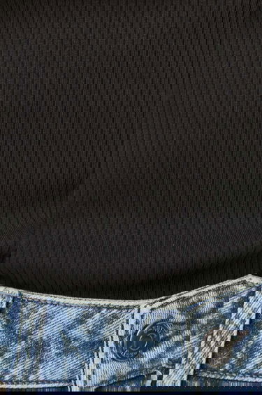 Tanktop Samsoe Samsoe Samsoe Samsoe SAAMANZA Ribbed Square Neck Tank Top Sort | F10000006, 4
