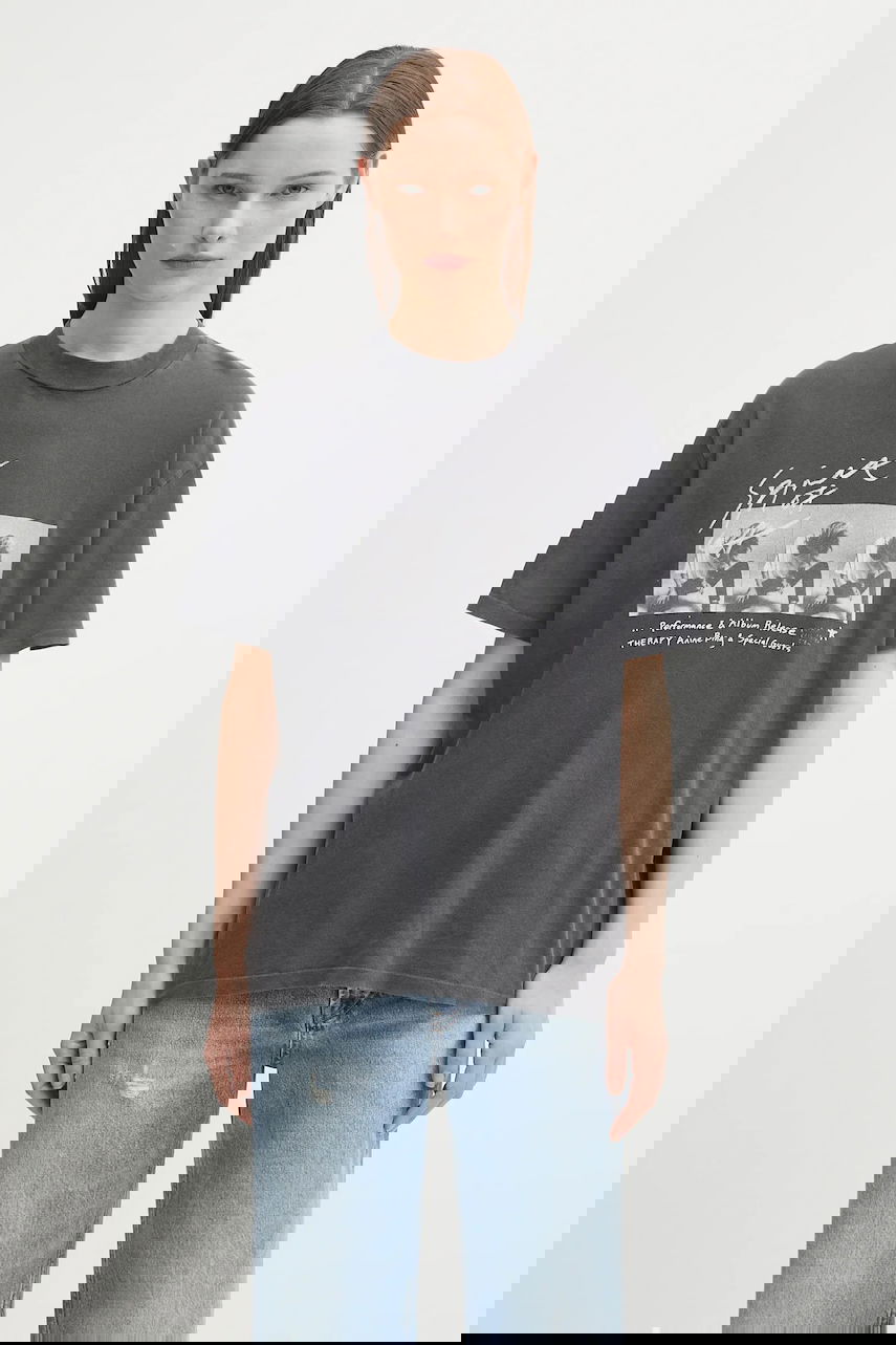 T-shirt Anine Bing Anine Bing Ashton Graphic T-Shirt Grå | A.08.11304, 0