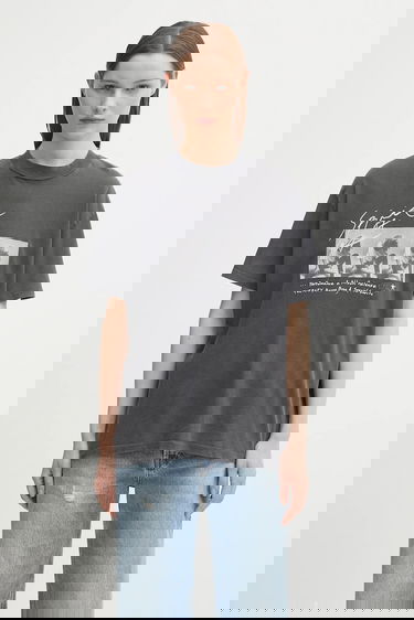 T-shirt Anine Bing Anine Bing Ashton Graphic T-Shirt Grå | A.08.11304, 0