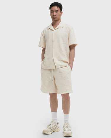 Shorts Arte Antwerp Crochet Knitted Lounge Shorts Hvid | SS25-234SHO-CREAM, 2