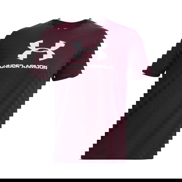 T-shirt Under Armour Sportstyle Logo Bourgogne | 1329590-602, 4