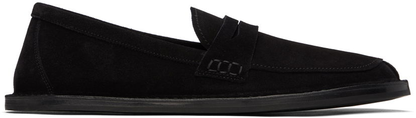 Sneakers og sko The Row The Row Cary Suede Loafers Sort | F2046-L25