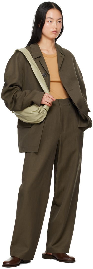 Bukser LEMAIRE Lemaire Maxi Trousers Grøn | PA1083 LF1252, 3