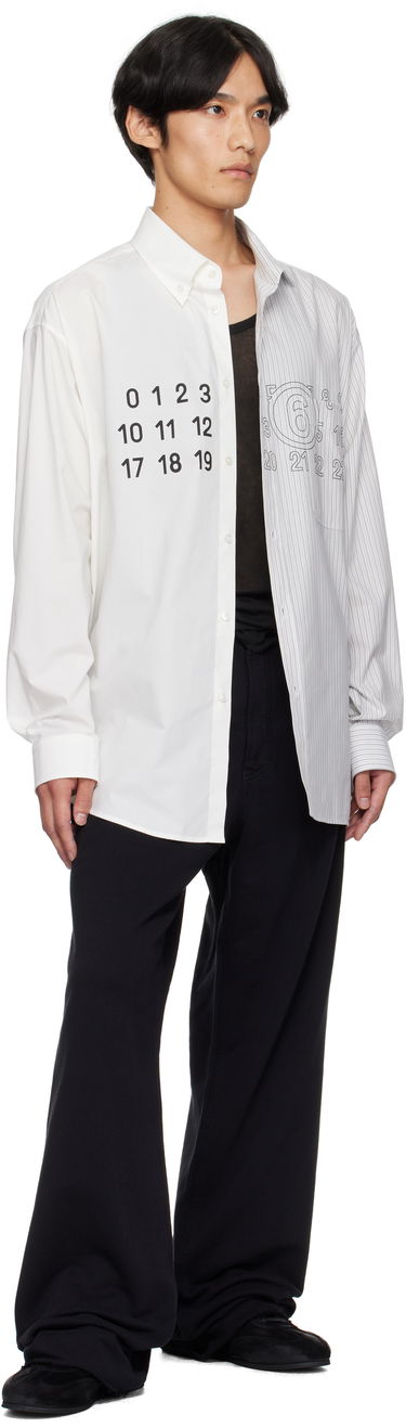 Bukser Maison Margiela MM6 Maison Margiela Cotton Sweatpant Trousers Sort | SH0KA0056 M25014, 3