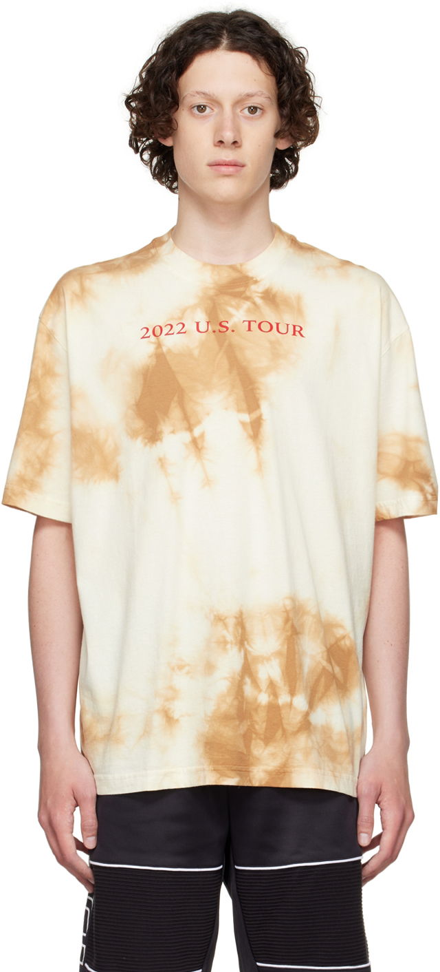 T-shirt Diesel Cotton T-Shirt Beige | A037930EFAT, 0