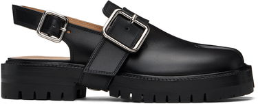 Tilbehør Maison Margiela Maison Margiela Tabi County Slingback Loafers Sort | S58WP0283 P3292, 0