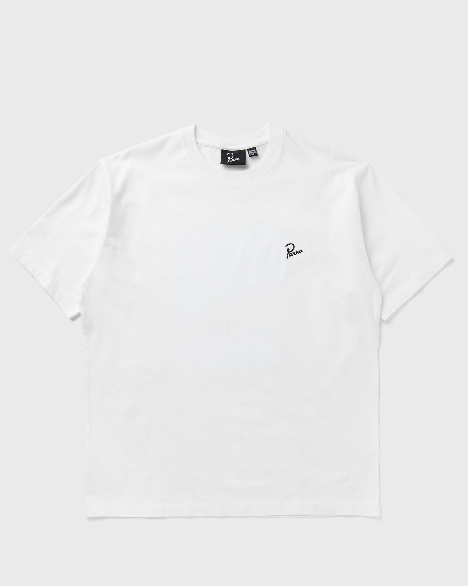 T-shirt By Parra Men's Signature T-Shirt Hvid | 54115, 0