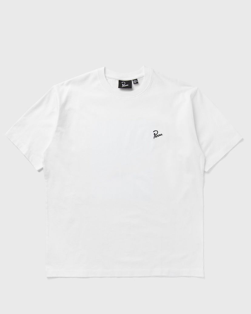 T-shirt By Parra Men's Signature T-Shirt Hvid | 54115