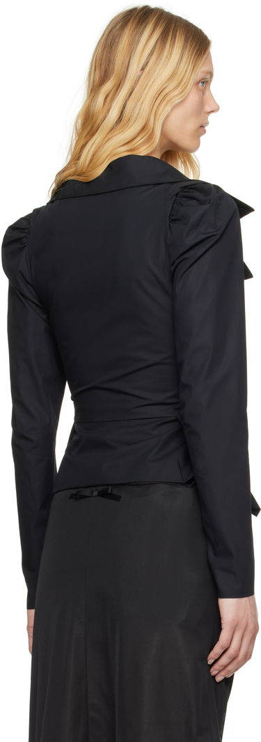 Skjorte Vivienne Westwood Vivienne Westwood Monday Peplum Shirt Sort | 15010061-W009Q-, 2