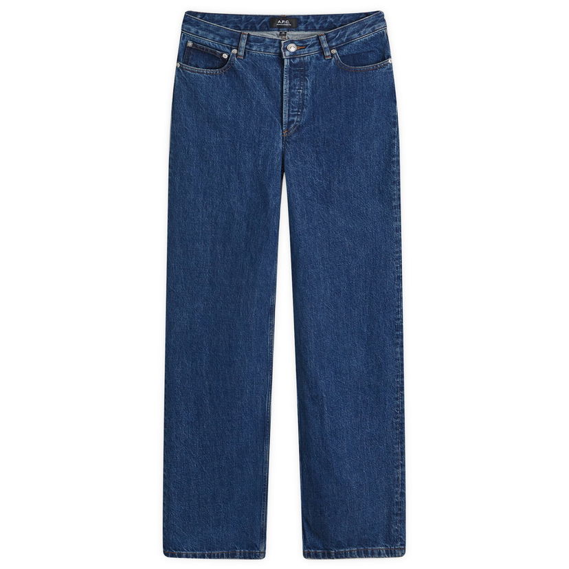 Jeans A.P.C. Elisabeth Straight Jeans, Size 26 Blå | COHTD-F09181-IAL
