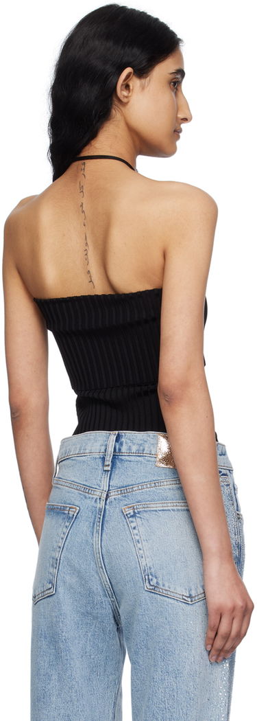 Tanktop rag & bone Kaela Tube Top Sort | WAS24P032WB32, 2