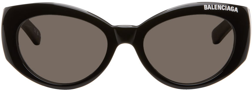 Solbriller Balenciaga Etched Sunglasses Sort | BB0267S-001, 0