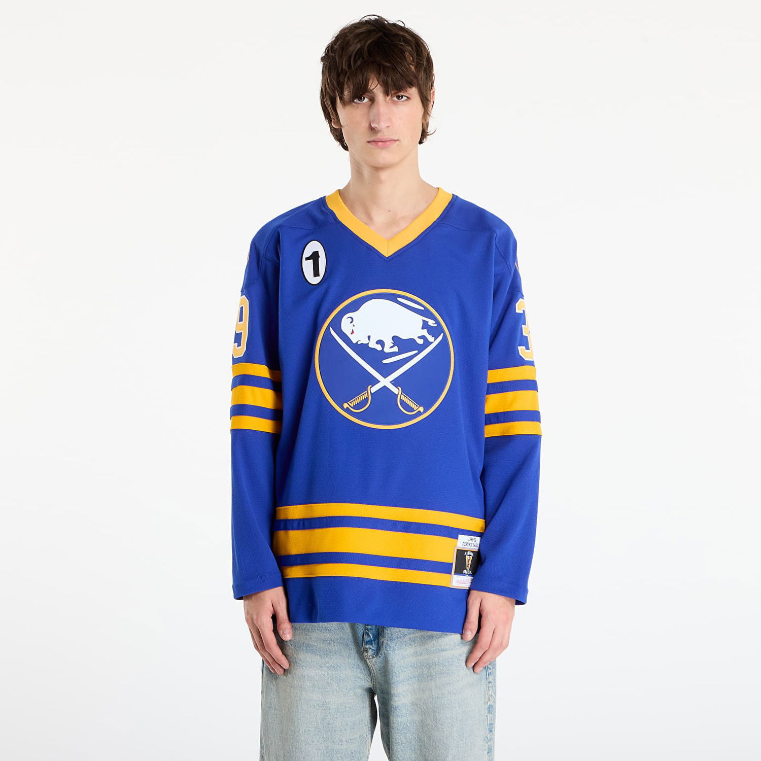 Jersey Mitchell & Ness NHL Sabres 1995 Dominik Hasek Jersey Blå | JY13181-BSAROYA, 0