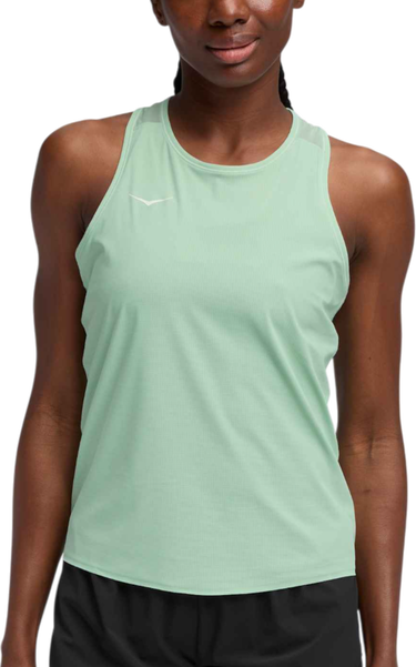 Tanktop Hoka One One Performance Tank Top Airolite Tank 2.0 Grøn | 1175773-jade, 0