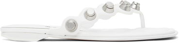 Sneakers og sko Alexander Wang Alexander Wang Rexa Thong Flat Sandals Hvid | 30225S008, 0