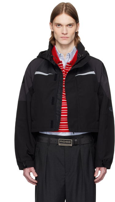 Bomberjakke Martine Rose Martine Rose Shrunken Sports Jacket Sort | 741WO10009, 0