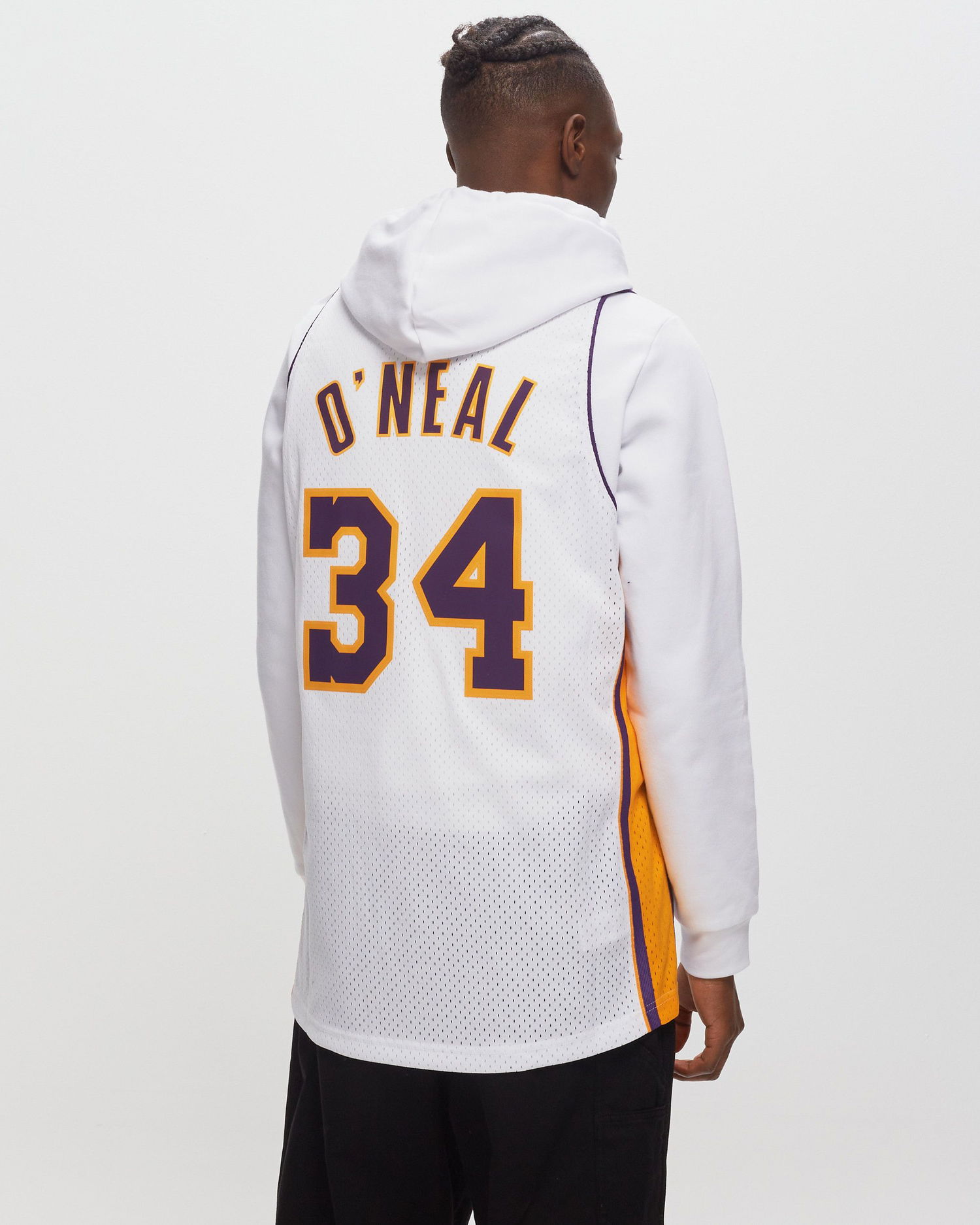 Jersey Mitchell & Ness NBA Swingman Jersey Los Angeles Lakers Alternate 2002-03 Shaquille O'Neal #34 Hvid | SMJY4442-LAL02SONWHIT, 1