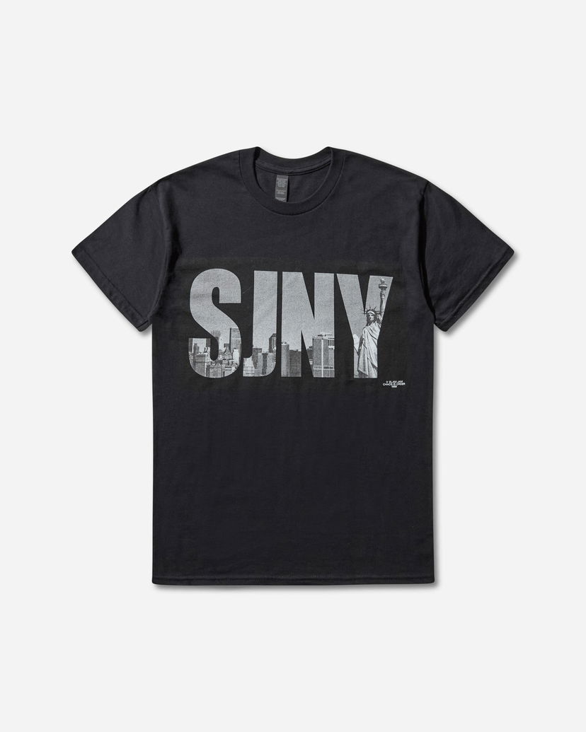 T-shirt Slam Jam New York City Graphic T-Shirt SLAM JAM CHAOS IS ORDER Sort | SJNYCTEE2 BLK