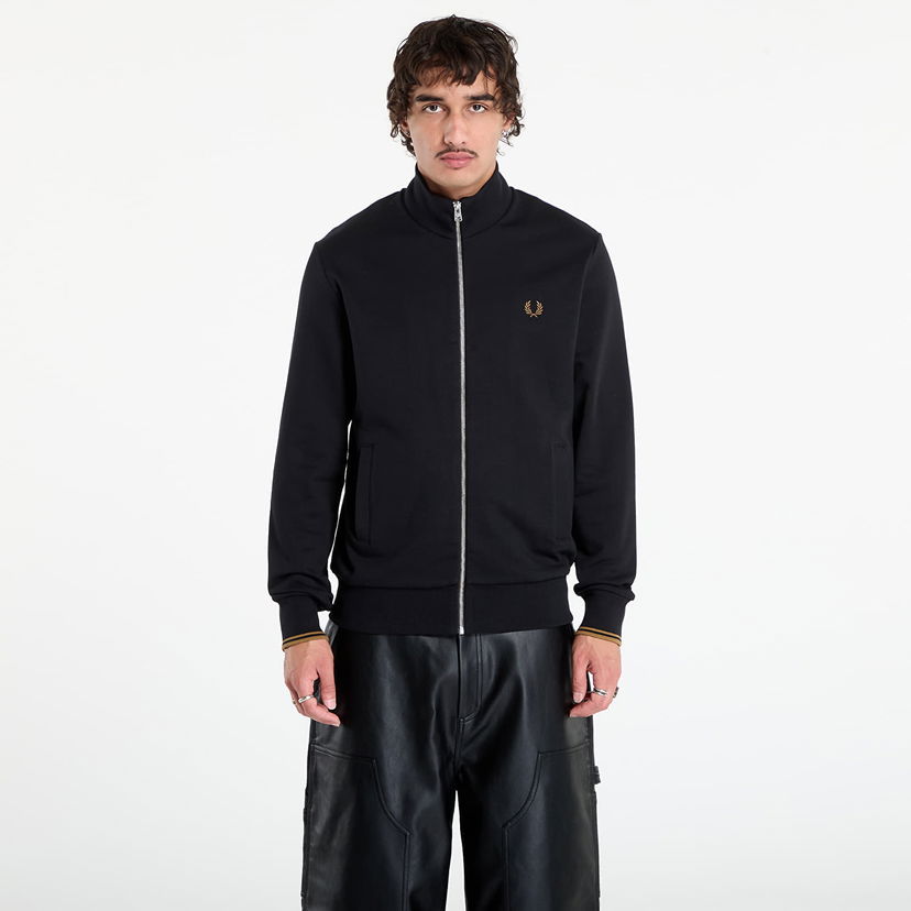 Sweatshirt Fred Perry Fred Perry Zip Through Sweatshirt Sort | J1327 102