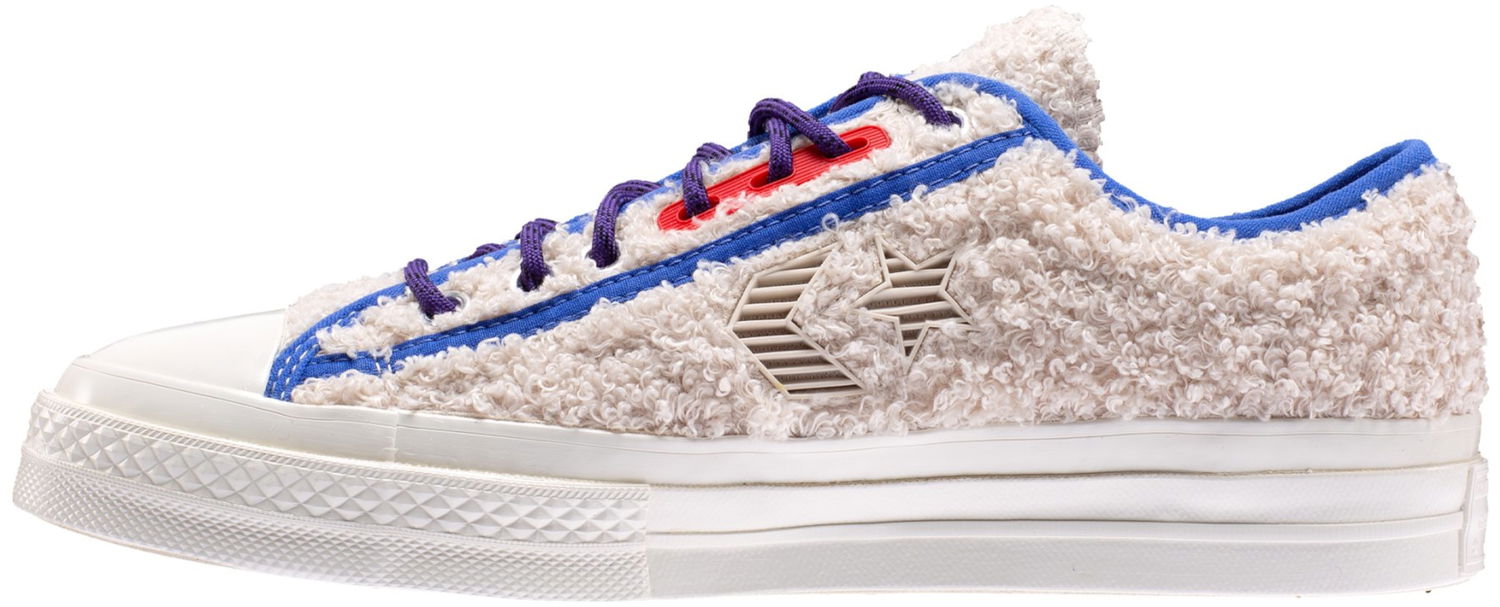 Sneakers og sko Converse Star Player OX Retro Sherpa Hvid | 169521c, 1