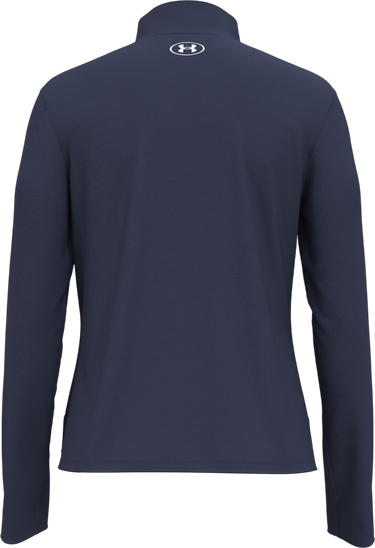 T-shirt Under Armour Long-Sleeve ½ Zip Top UA Tech™ Wordmark Tape Mørkeblå | 6005100-403, 2