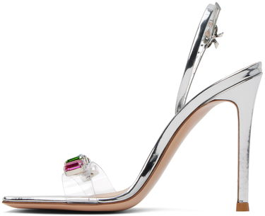 Sneakers og sko Gianvito Rossi Gianvito Rossi Ribbon Candy Heeled Sandals Metalisk | G32215.15RIC.PLM, 2