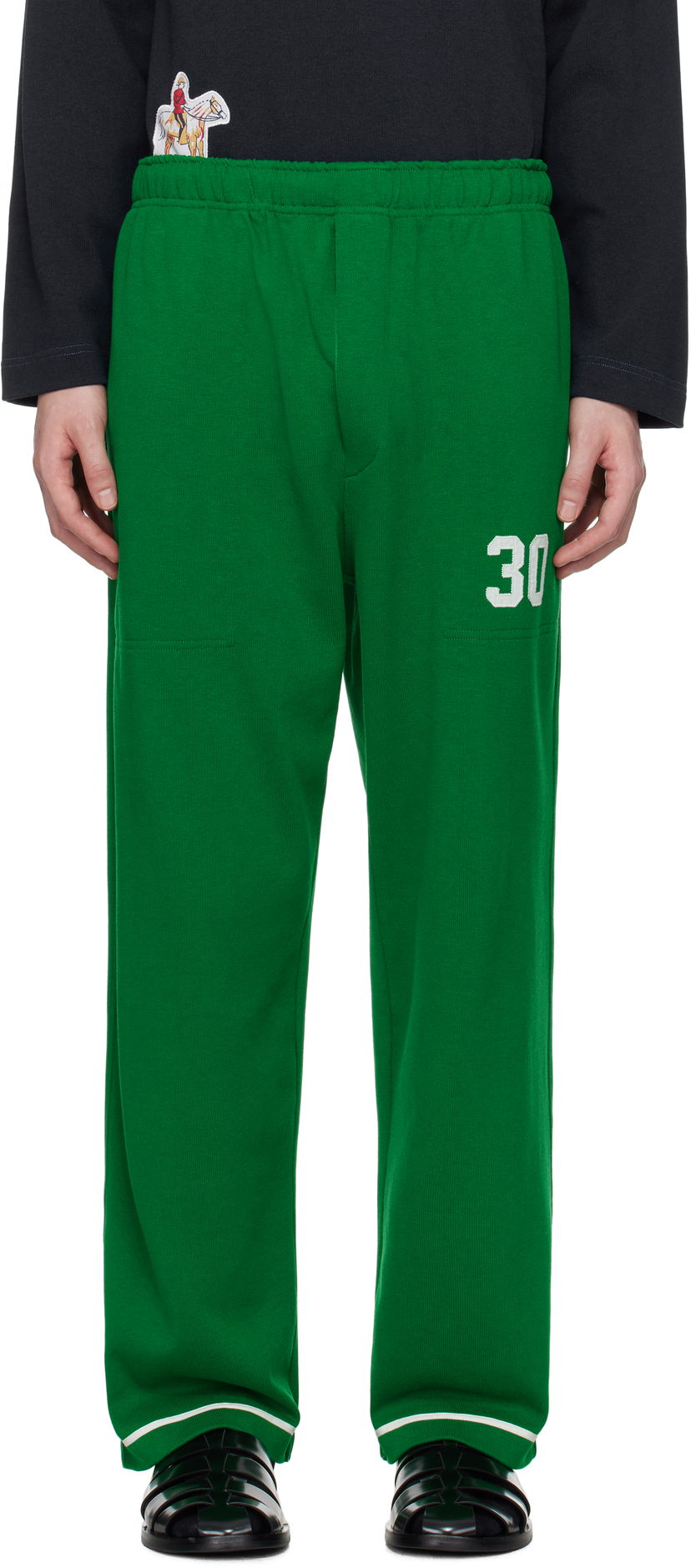 Joggingbukser Bode Bode Sophomore Sweatpants Grøn | MRS25CS032
