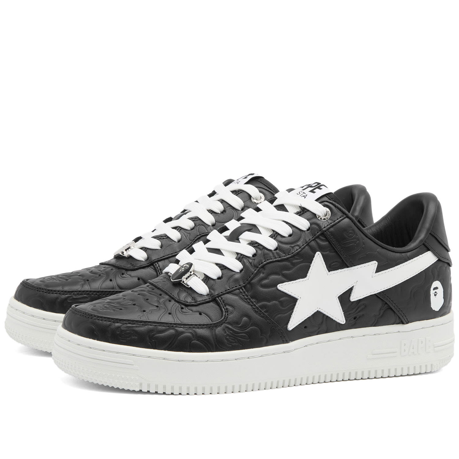 Sneakers og sko BAPE A Bathing Ape Men's Bape Sta #3 Sort | 001FWJ801052I-BLK, 0