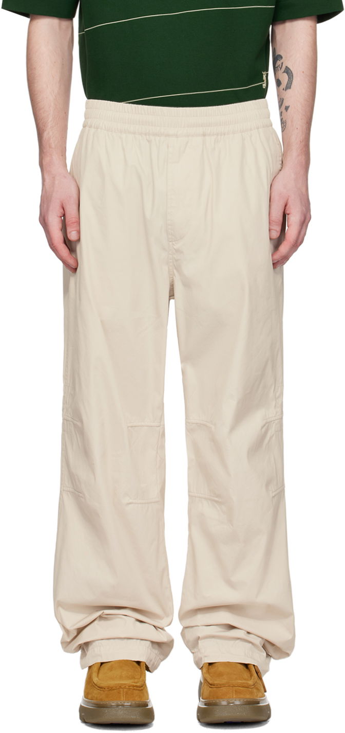 Cargo bukser Burberry Oversized Trousers Beige | 8080652