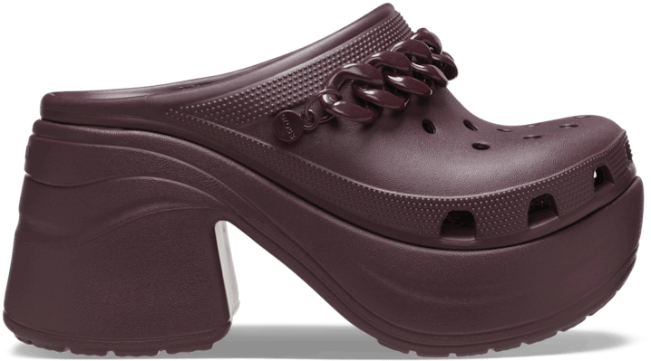 Sneakers og sko Crocs Siren Chain Clogs Bourgogne | 209018-6WD, 0