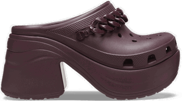 Sneakers og sko Crocs Siren Chain Clogs Bourgogne | 209018-6WD, 0